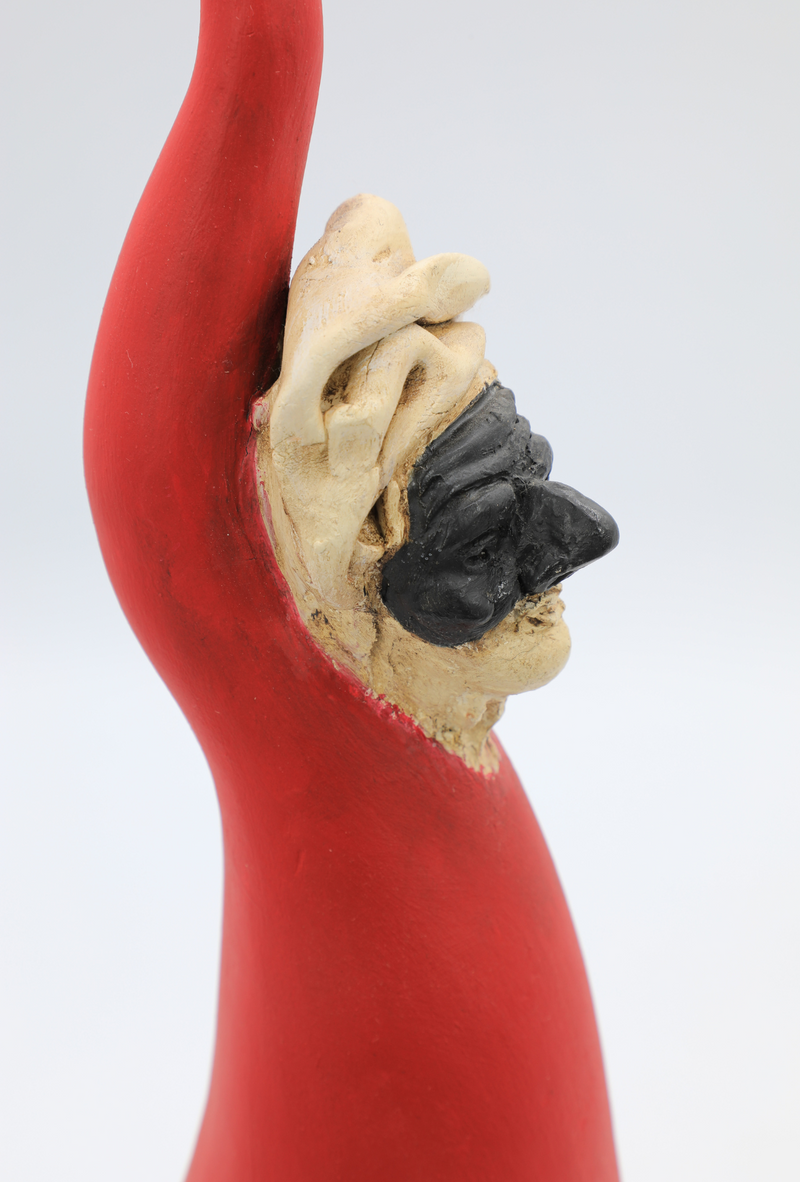 Corno con Pulcinella